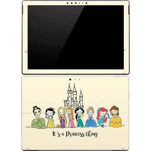 Disney Princess Its A Princess Thing Art Surface Pro 4 Skin